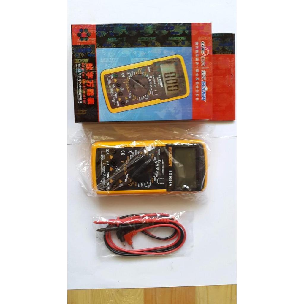 MULTITESTER DIGITAL SUOER SD-9208A