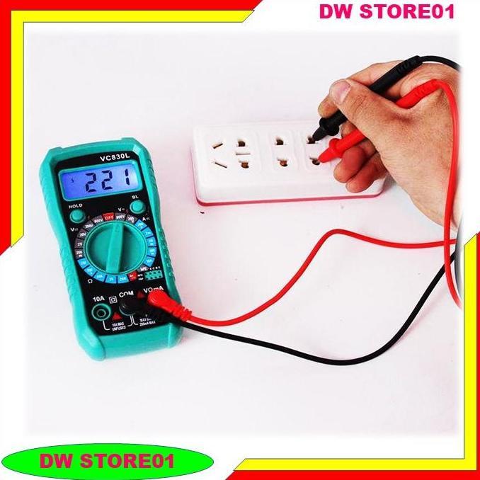 Digital Mini Multimeter Ammeter Voltmeter OhmVoltase TesterMeter AC/DC