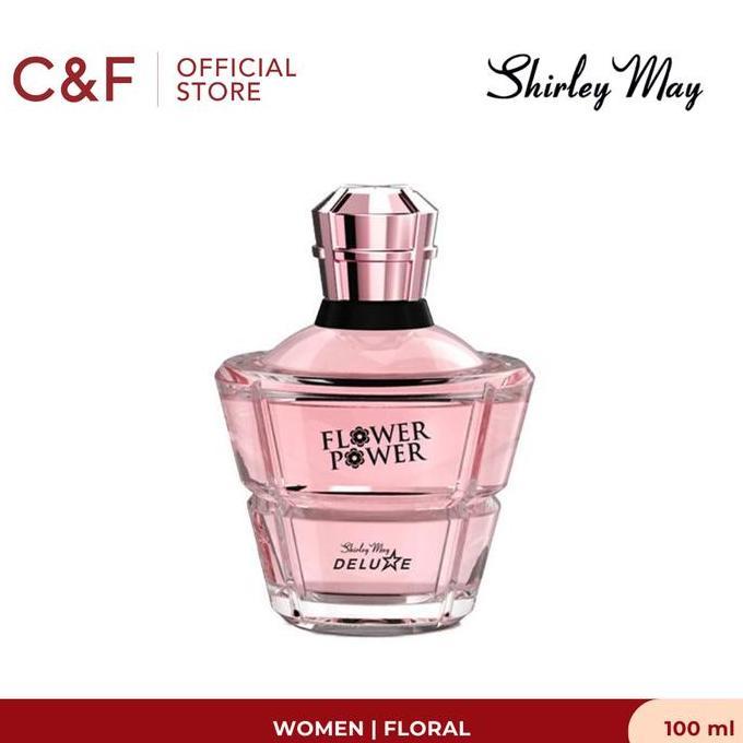 Shirley May Deluxe Flower Power Edt 100 Ml - Perfume / Parfum Wanita
