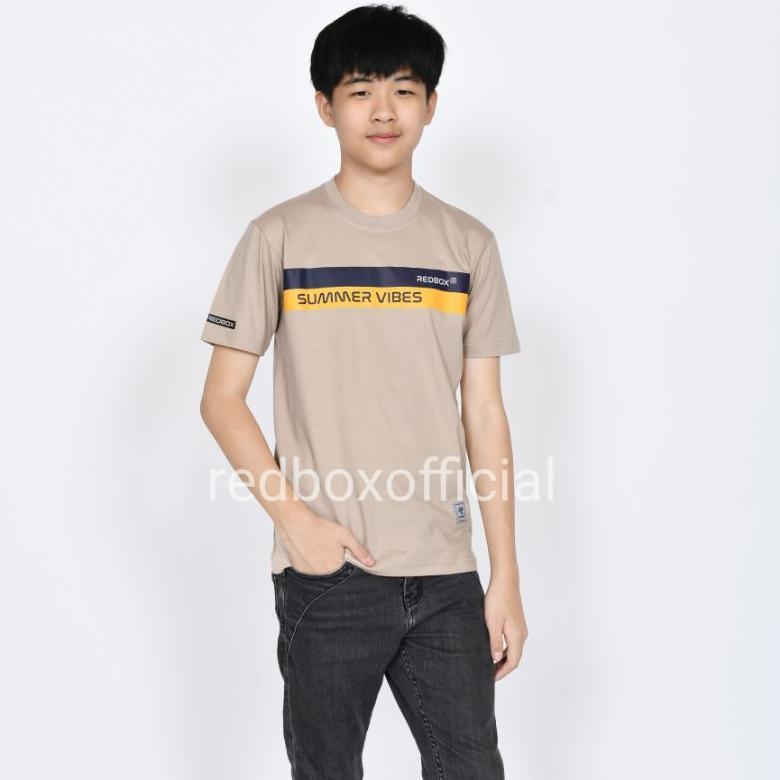 redbox baju kaos anak laki laki tanggung junior remaja usia 9-17tahun premium combed coksu