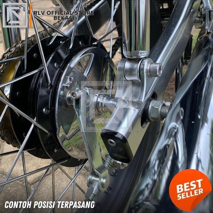Promo TUTUP TROMOL RX KING CHROME PANEL TROMOL BELAKANG RX KING CHROME ORIGINAL COD
