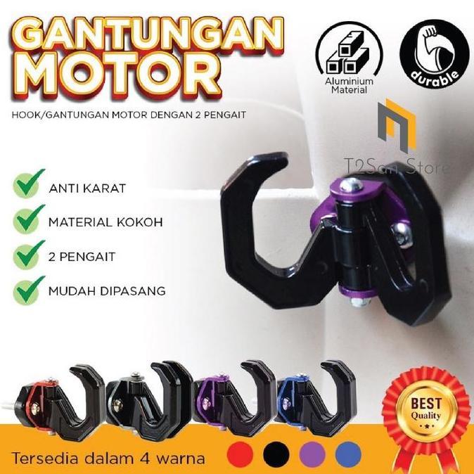 Gantungan Barang Motor Import 02 NMax Beat Vario Dll Accessories Baut