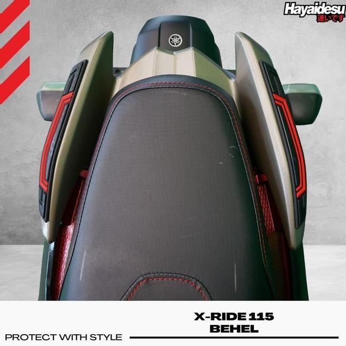 Hayaidesu XRIDE 115 Body Protector Behel Pilion Grip Cover