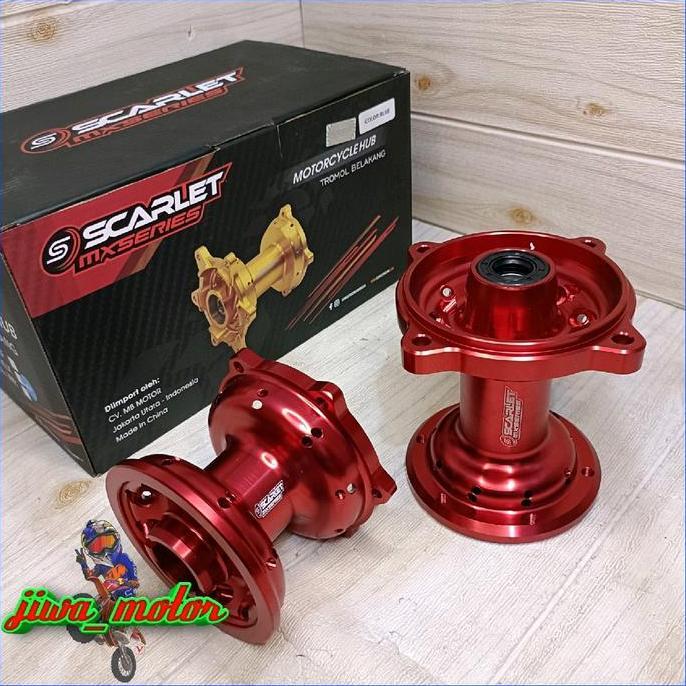 Promo tromol CNC CRF KLX DTRACKER WR scarlet MX series hole 36 warna hitam merah biru orange hijau g