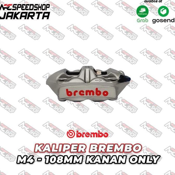 Promo Kaliper Brembo M4 108 MM Kanan / Right ONLY Original Brembo COD