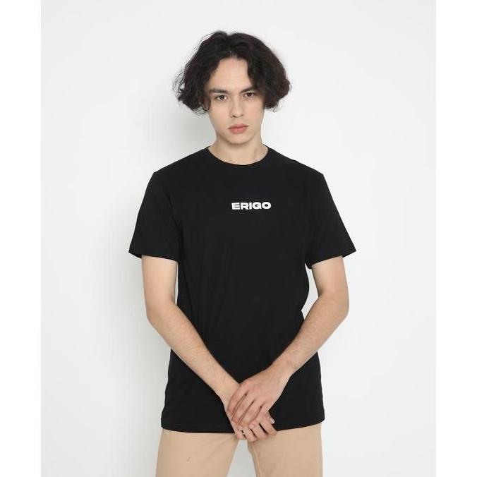 Erigo T-Shirt Ramen Street Black - Kaos Hitam Pria & Wanita EA