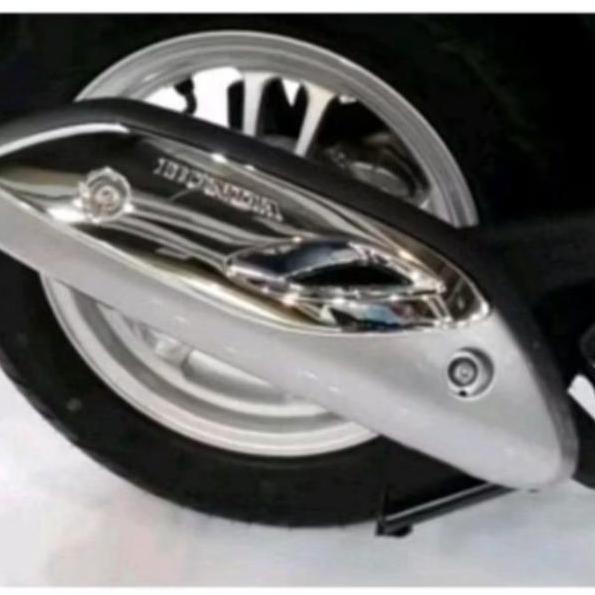 BEBAS ONGKIR - Garnis Muffler Scoopy Original-Garnis knalpot Scoopy 2021-2024 ori