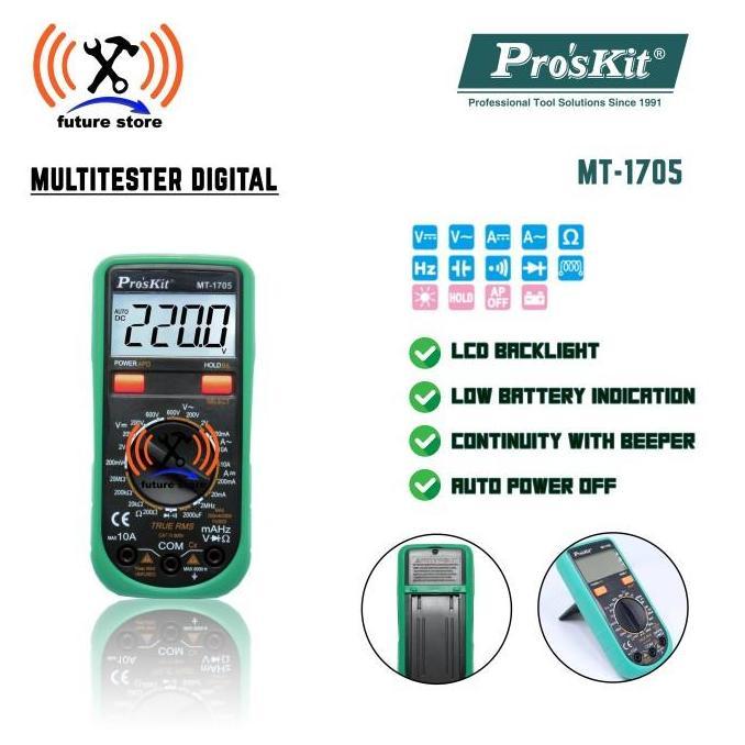 PROSKIT MT-1705 MULTITESTER - AVOMETER ORIGINAL
