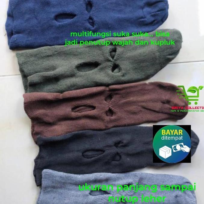 DA30 - Kupluk Ninja Rajut / Kupluk Rajut Topeng / Kupluk Rajut Mata / Kupluk