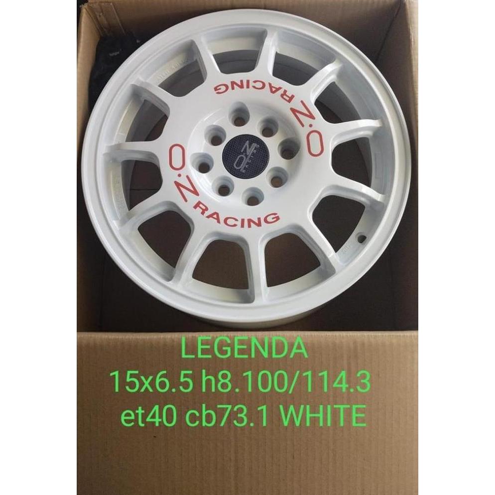 Velg Racing Mobil BSA Legenda Ring 15 R15 Putih