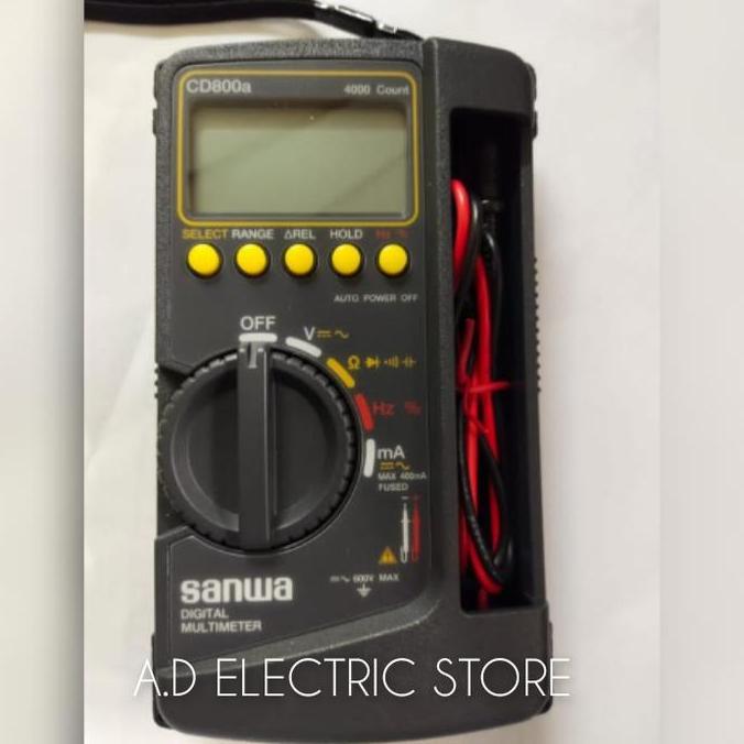 Multimeter digital sanwa cd800a /multimeter Digital merk sanwa cd800a