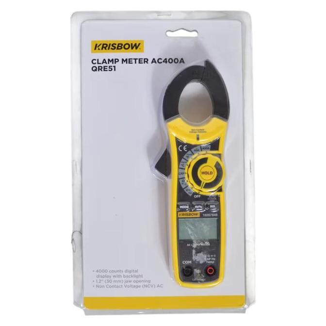 Tang Ampere Krisbow Clamp Meter AC 400A
