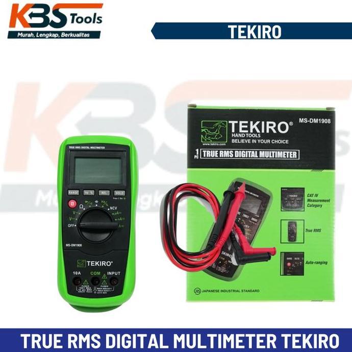 TEKIRO True RMS Multimeter DIGITAL - Multitester - Avometer