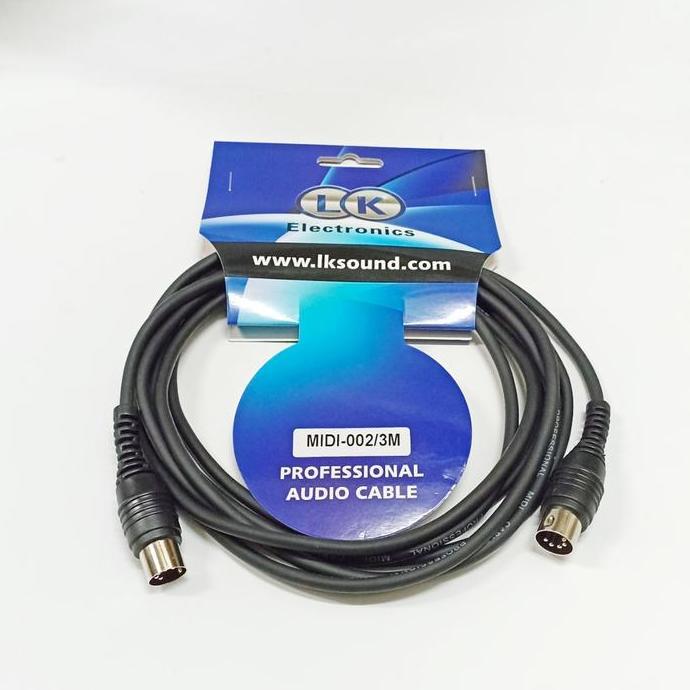 Midi Kabel Professional Audio Kabel LK Electeonics MIDI-002
