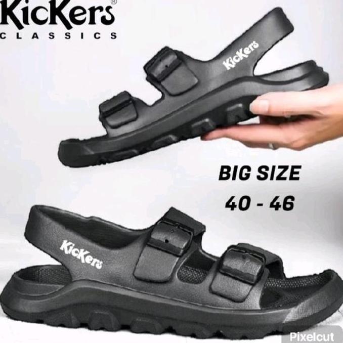 Sendal gunung karet pria Sandal karet outdoor pria anti slide sendal karet hiking pria anti air SAND