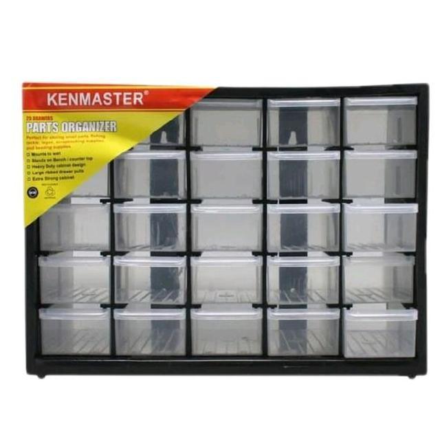Rak Susun 25 Laci Plastik Multifungsi 25 Drawer Kenmaster Penyimpanan