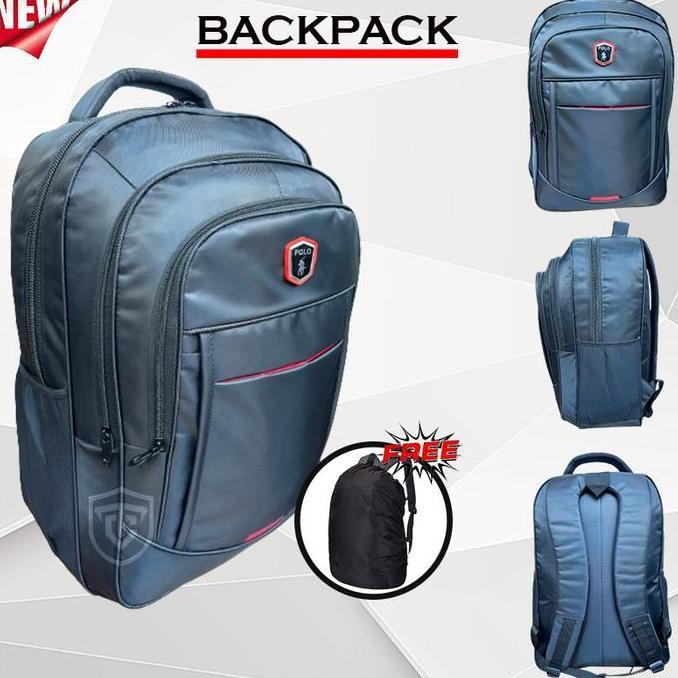 DI140 >> TAS RANSEL POLO TY01 UKURAN BESAR / Backpack POLO TY01 Pria & wanita 2 Warna