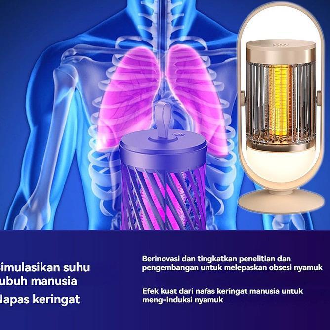 Lampu Perangkap Nyamuk Terbaik Aman Hemat Listrik Bebas Gangguan Serangga Ungu