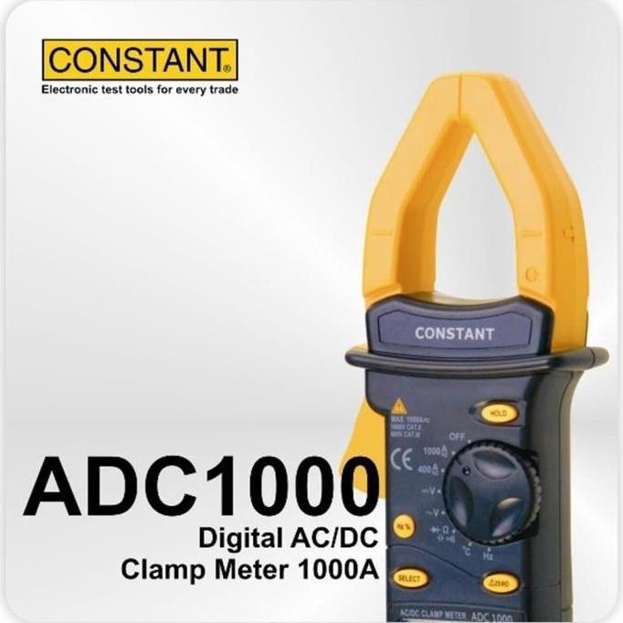 TANG AMPERE DIGITAL ADC1000 CONSTANT DIGITAL AC/DC CLAMP METER 1000A