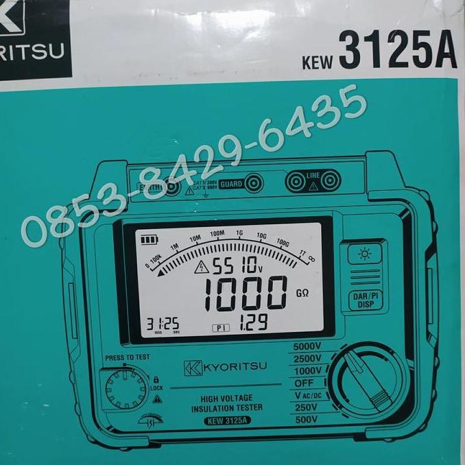 DIGITAL HIGH VOLTAGE KEW 3125A KYORITSU 3125A
