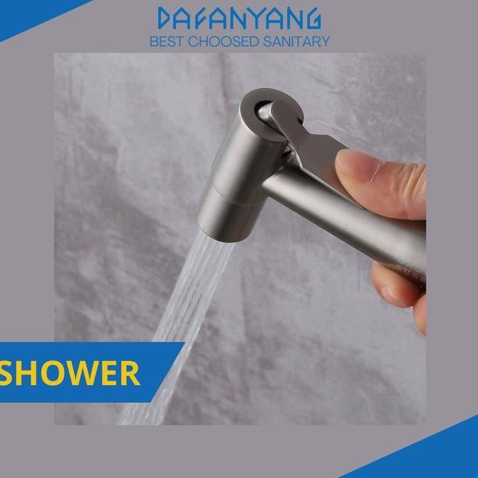 Kepala Jet Shower Kamar Mandi Shower Cebok Stainless Desain Modern & Elegan