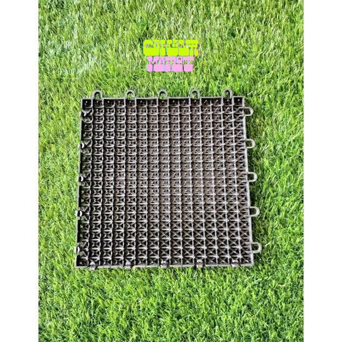 gd-5 DRAINASE RUMPUT SINTETIS UKURAN 100X100 CM TEBAL 1 CM - RESAPAN RUMPUT SINTETIS - ALAS RUMPUT S