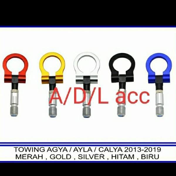 Promo Towing Depan Derek Hook Mobil TOYOTA AGYA AYLA CALYA SIGRA COD