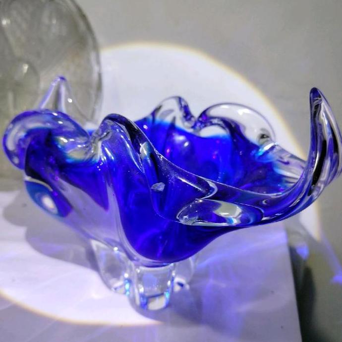 Ready stock kristal Bohemia vas bunga e059