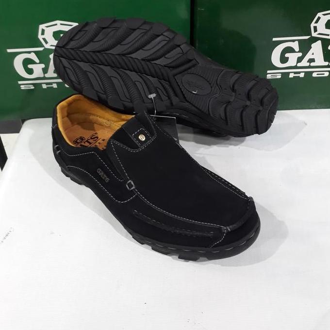 New  sepatu casual pria kulit asli merk Gats original To-2208
