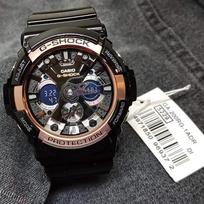 JAM TANGAN CASIO G-SHOCK GA-200RG-1A GA-200RG-1ADR ORIGINAL