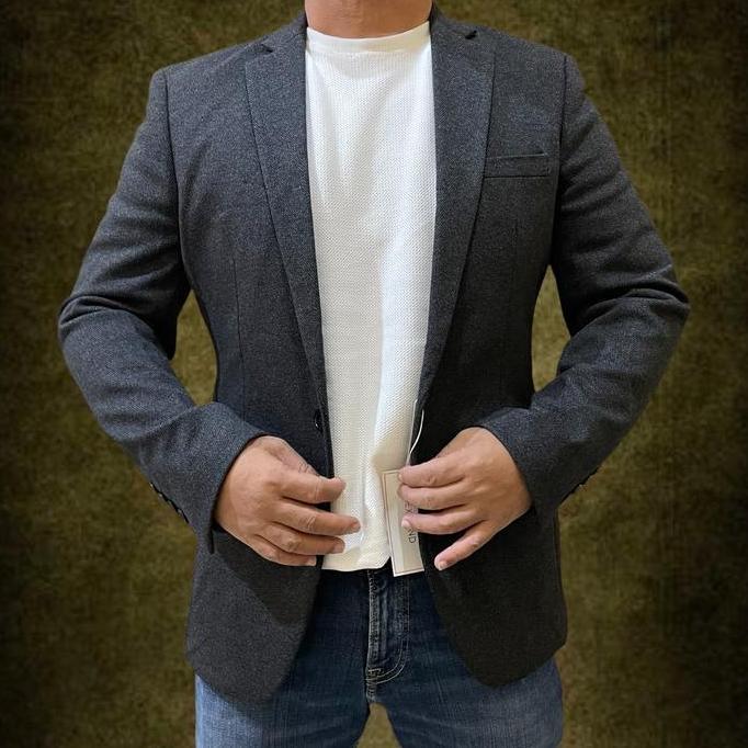 Slim Fit Blazer Pria strech NEXTLAND Jas Pria Semi Formal Jas Santai Terlaris