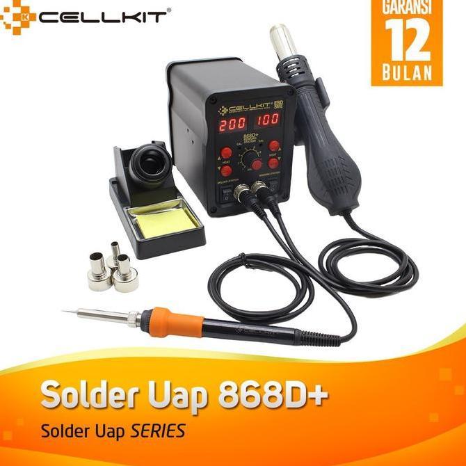 Promo Solder Uap / Blower Dan Solder Cellkit 868D+ Original Cod