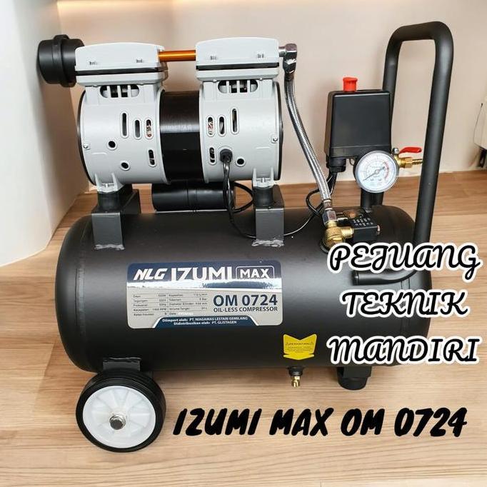 Promo Mesin Kompresor Angin Oilless Izumi Max Om 0724 / Izumi Max Om0724 Cod