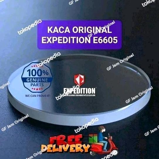 KACA JAM TANGAN EXPEDITION E6605 E 6605 ORIGINAL SPARE PART 100%