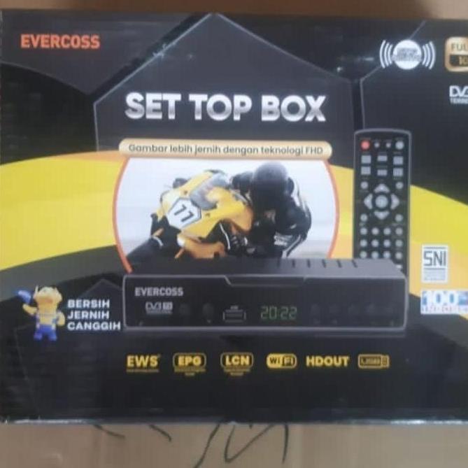 TERMURAH - STB EVERCOOS MAX  DVB T2