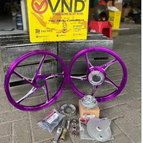 DAIKAKU Velg VND AK55 KZR 140 160 R17 PNP GL MP CB Tiger Rx King Supra 125