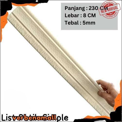 New Wall Border List Wallborder Foam 3D Wallpaper List Foam Stiker Dinding List Dinding 3D 2.3 Meter