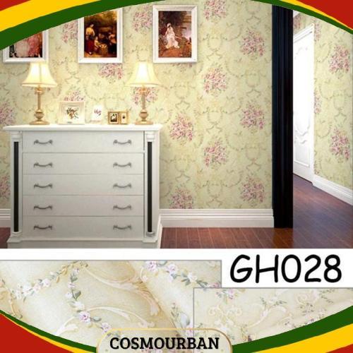 Gercep Wallpaper Dinding Motif Kitty Frozen Emboss Gelombang Alam Walpaper Dinding Ruang Tamu Kamar 