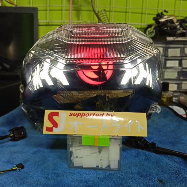 stoplamp Vario 160 custom model saringan