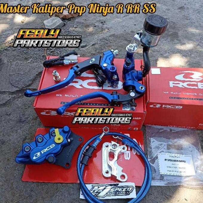 DAIKAKU PAKET SET MASTER KALIPER NINJA R SS RR  RCB S1 SET HANDLE KOPLING RCB S1 OROGINAL KALIPER RC