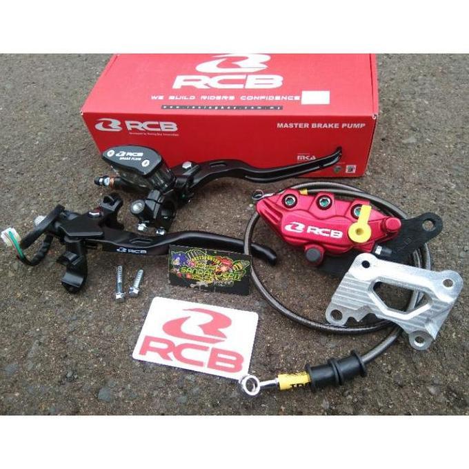 DAIKAKU PAKET SET MASTER KALIPER RCB PNP NINJA R RR SS MASTER REM RCB OVAL 14MM SET HANDLE KOPLING R