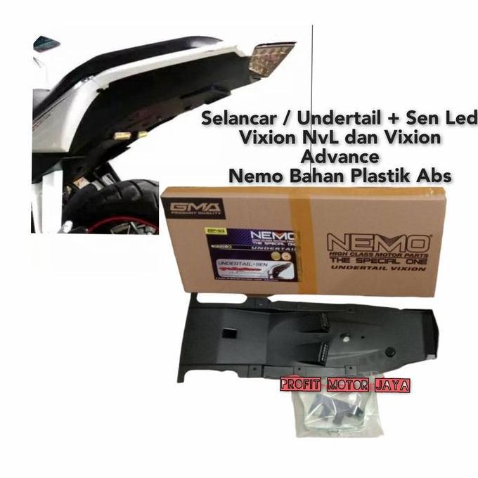 CIKUCHI Undertail Vixion New Nvl Dan Nva Selancar Vixion New 2013-2016 Nemo