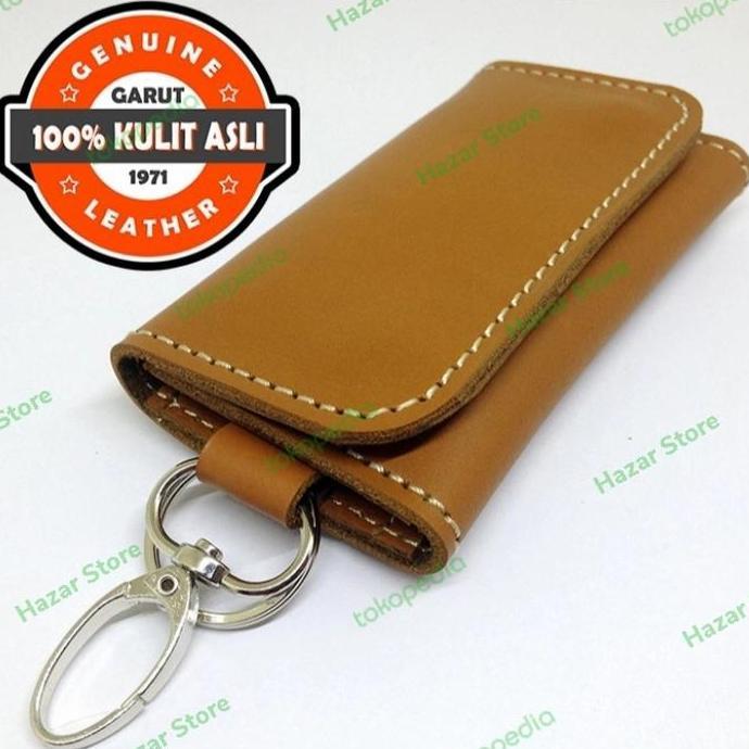 Gantungan Kunci Motor Mobil Dompet STNK Kulit Custom Nama Logo