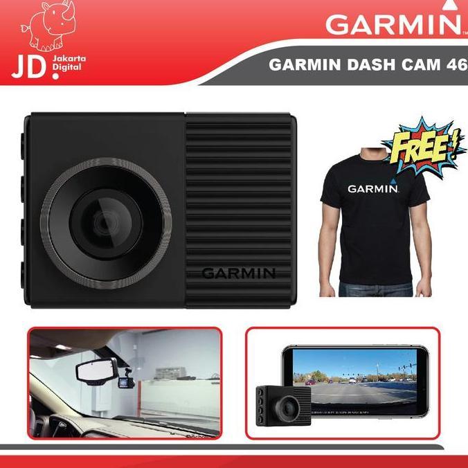 Garmin Dash Cam 46 1080p Dash Cam with 140-degree Field of View