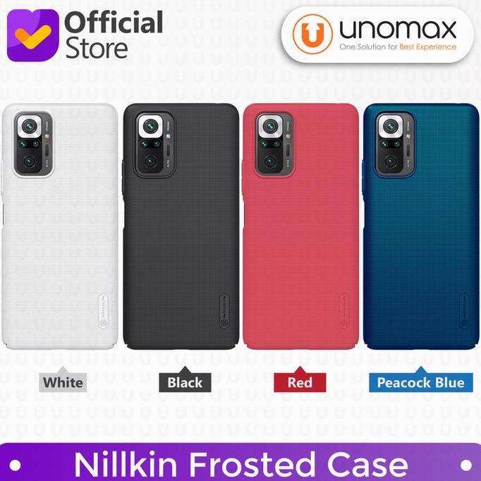 Hard Case Compatible With Xiaomi Redmi Note 10 / 10S / Note 10 Pro Nillkin Frosted Casing