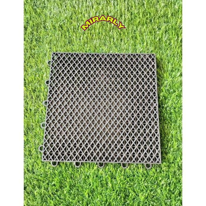 EVY-510 DRAINASE CELL UKURAN 100X100 CM TEBAL 1 CM - DRAINASE RUMPUT SINTETIS - RESAPAN RUMPUT SINTE