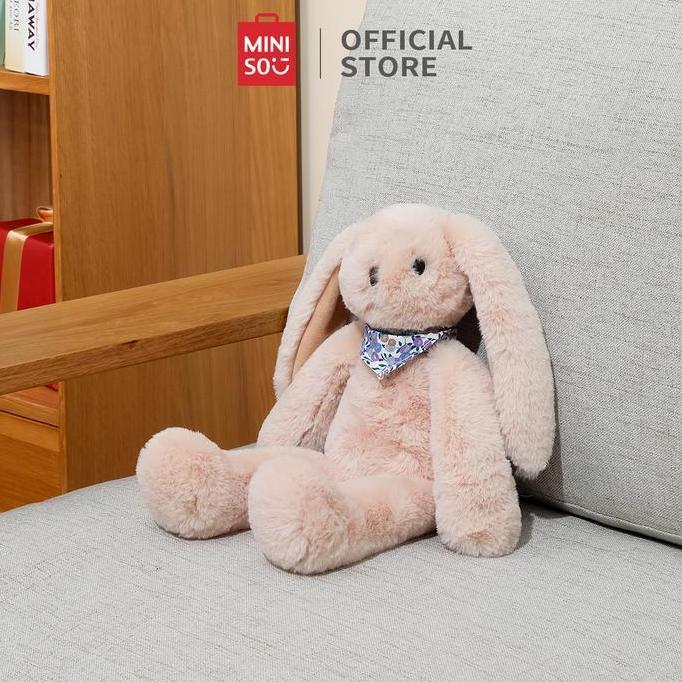 MINISO Boneka Kelinci Boneka mainan boneka kelinci anak boneka lucu boneka 40cm lucu lembut bantal b