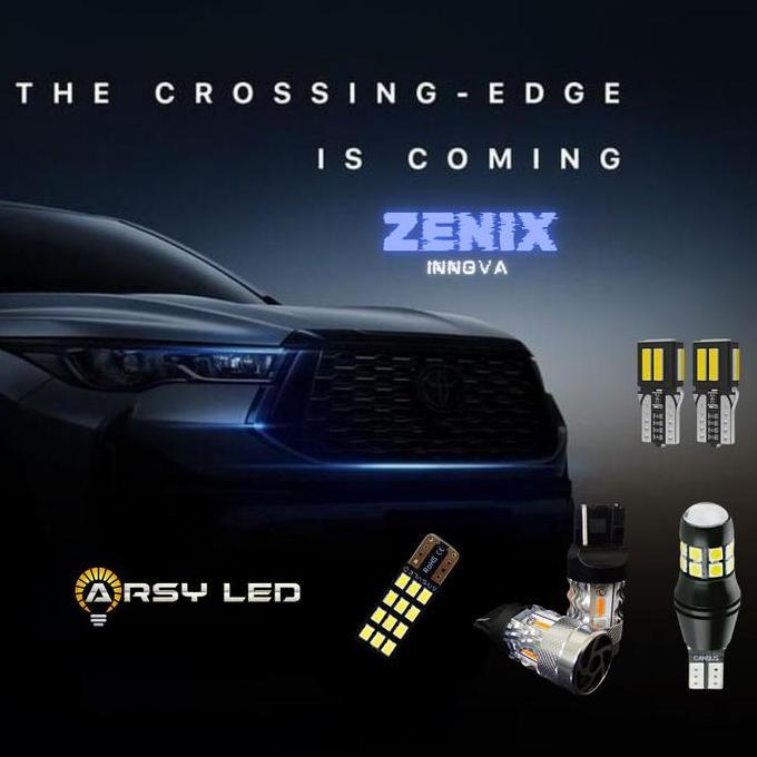 LED Lampu Plafon Kabin LED Mobil Innova Zenix Hybrid EV Super Bright Car