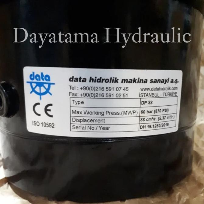 Dp88 Steering Kapal Helm Pump Hydraulic Data / Data Dp 88 Pompa Steering Kapal