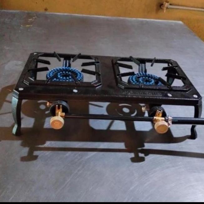 Kompor Seribu Mata 2 Tungku Mini + selang dan Regulator